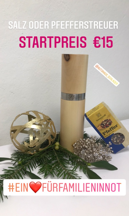 Salz oder Pfefferstreuer