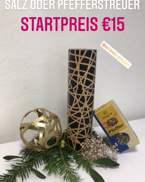 Salz oder Pfefferstreuer