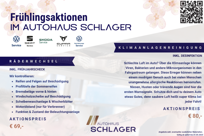 Frühlingsaktionen 