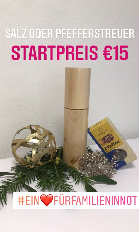 Salz oder Pfefferstreuer