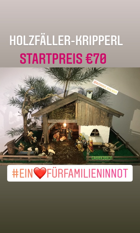 Holzfäller-Kripperl